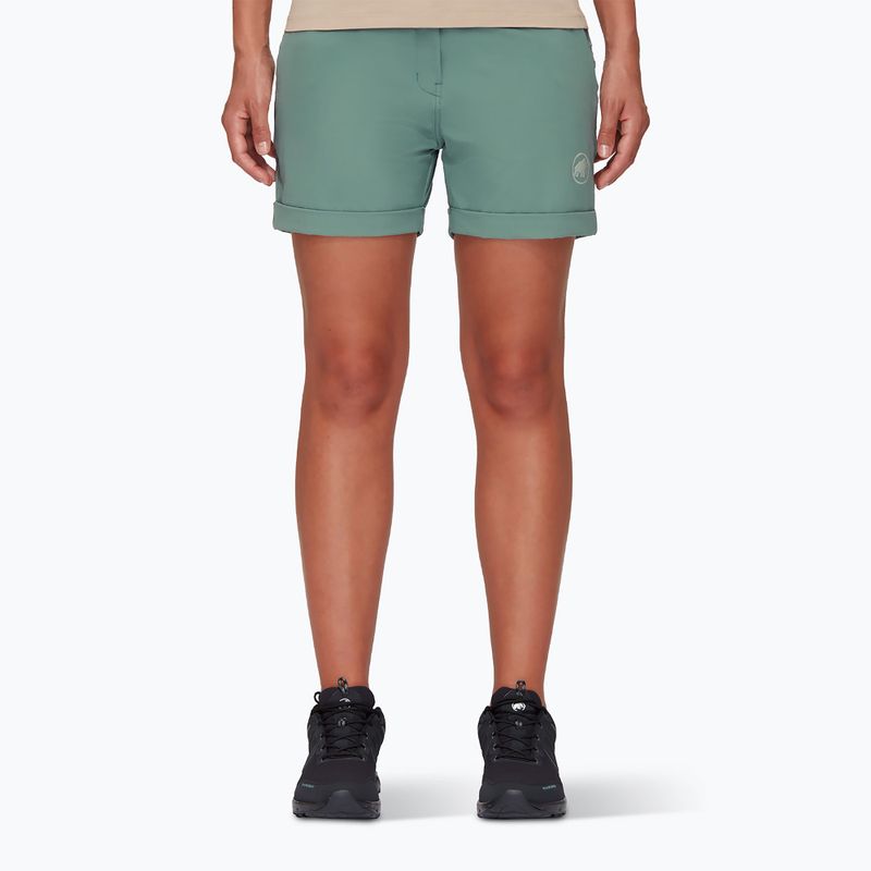 Mammut Damen-Trekking-Shorts Runbold Roll Cuff grün 1023-00700-40236-36-10