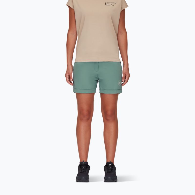 Mammut Damen-Trekking-Shorts Runbold Roll Cuff grün 1023-00700-40236-36-10