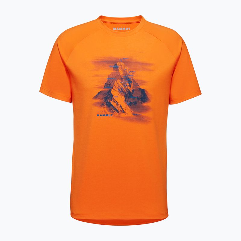 Wandershirt trekking Herren Mammut Mountain Hörnligrat orange 117-529 4