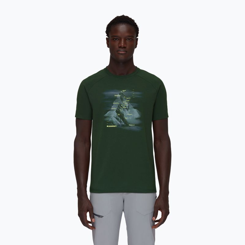 Wandershirt trekking Herren Mammut Mountain Hörnligrat braun 117-529