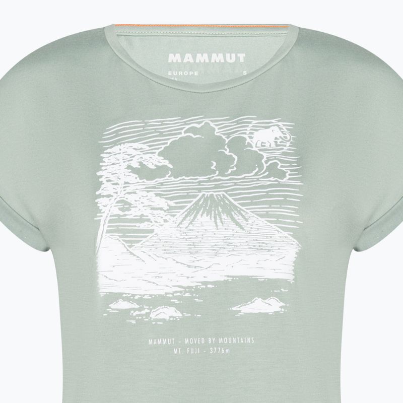 Wandershirt trekking Damen Mammut Mountain Fujiyama grün 117-4112 6