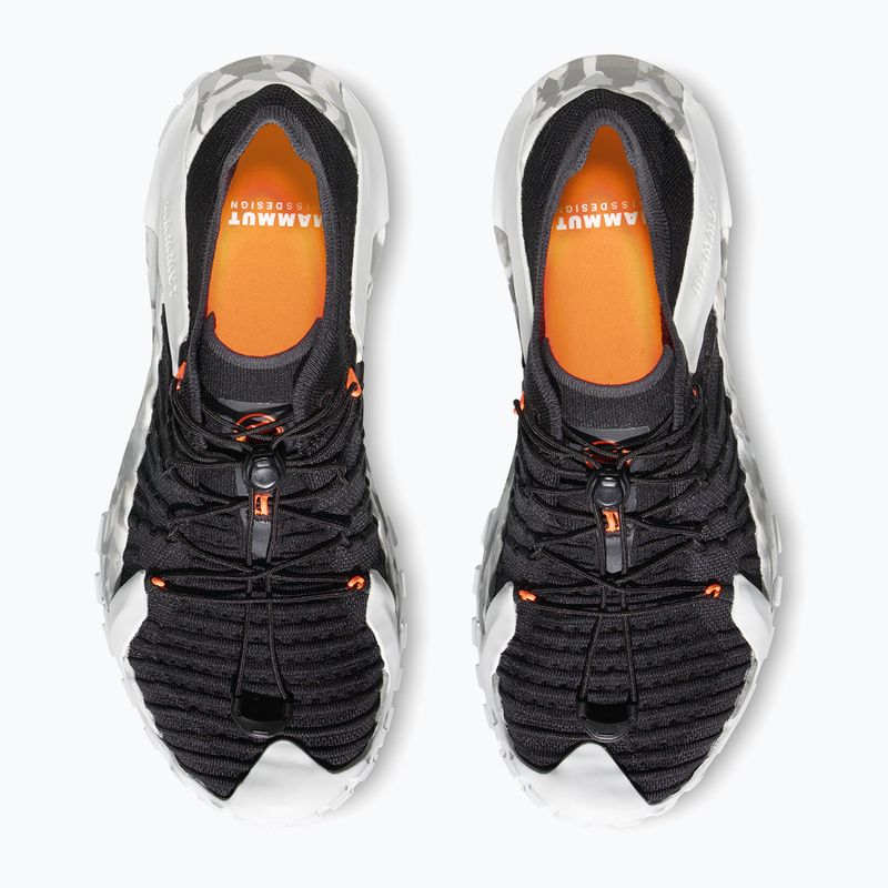 Mammut Hueco Knit II Low schwarz/hell eisgrau Damen Approach-Schuh 3