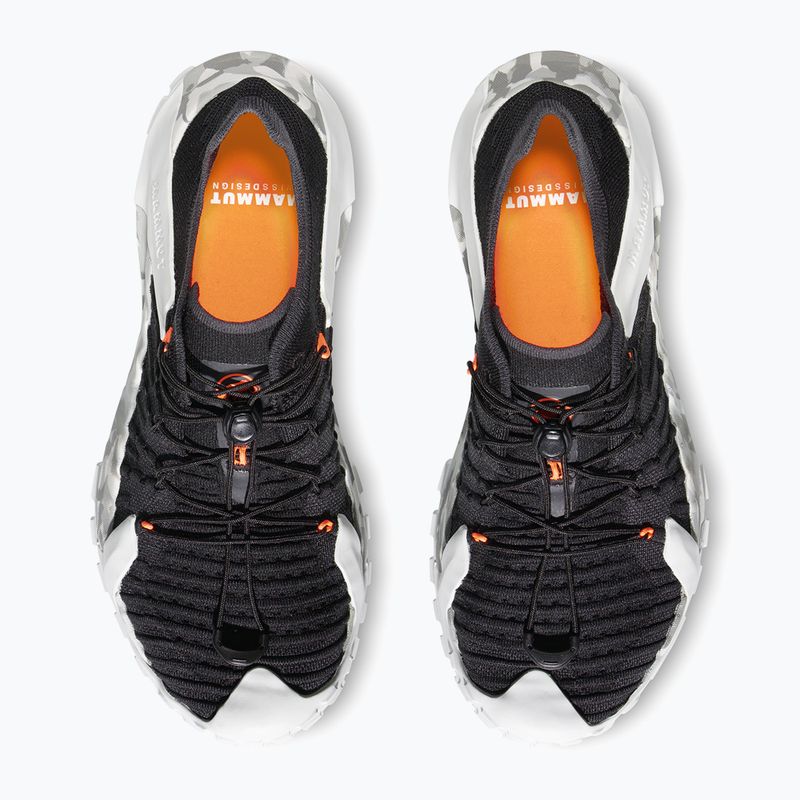 Mammut Hueco Knit II Low schwarz/hell eisgrau Damen Approach-Schuh 3