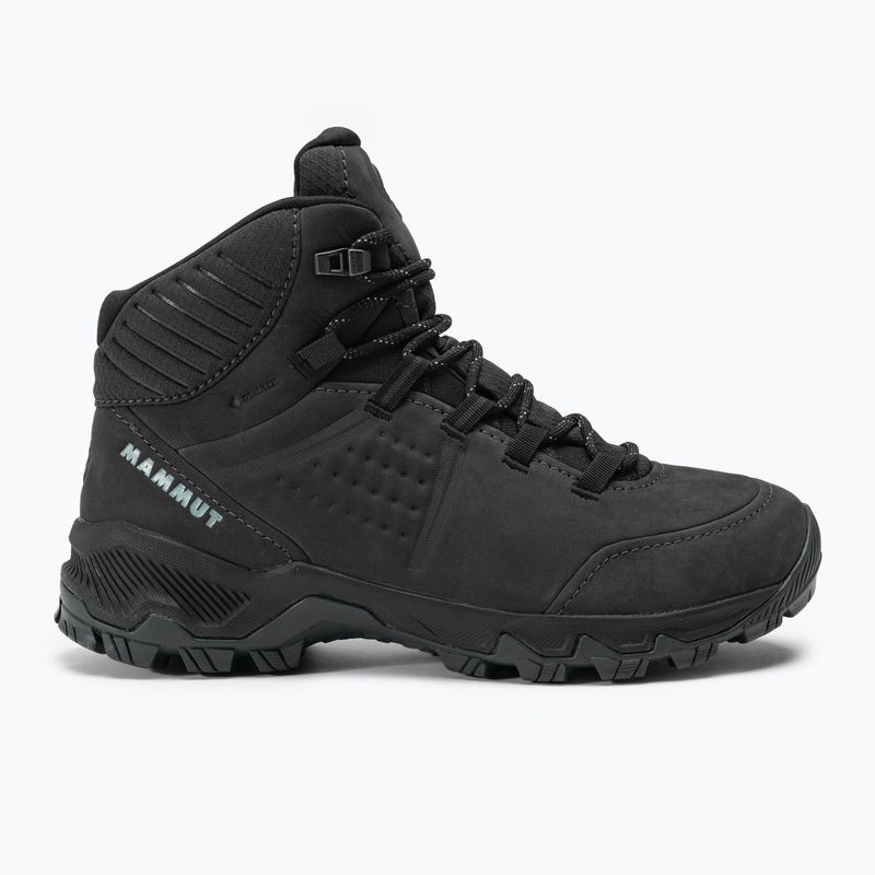 Damen-Trekkingstiefel Mammut Nova IV Mid GTX schwarz 2