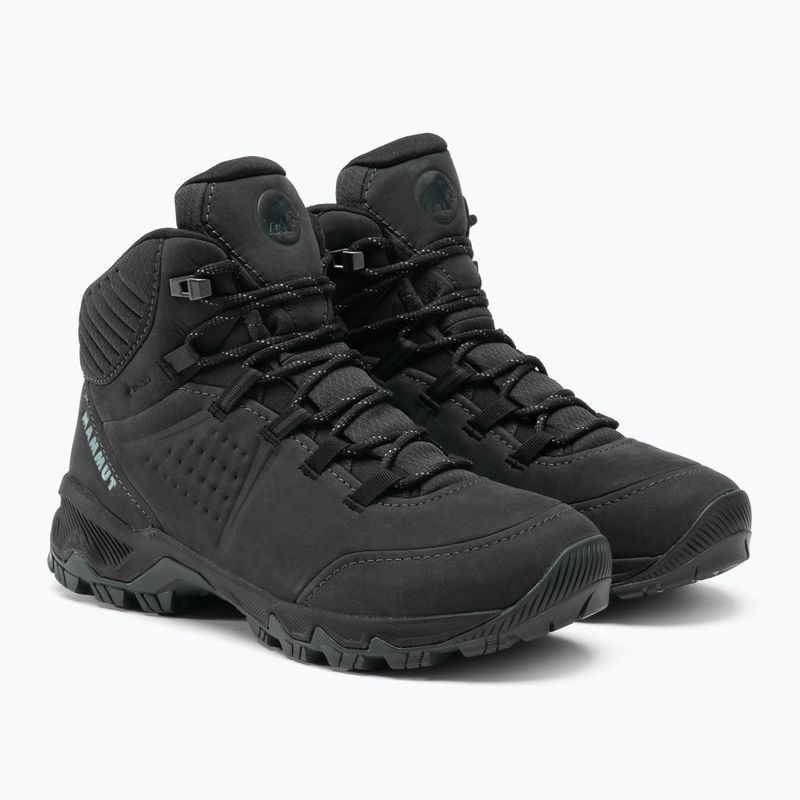 Damen-Trekkingstiefel Mammut Nova IV Mid GTX schwarz 4