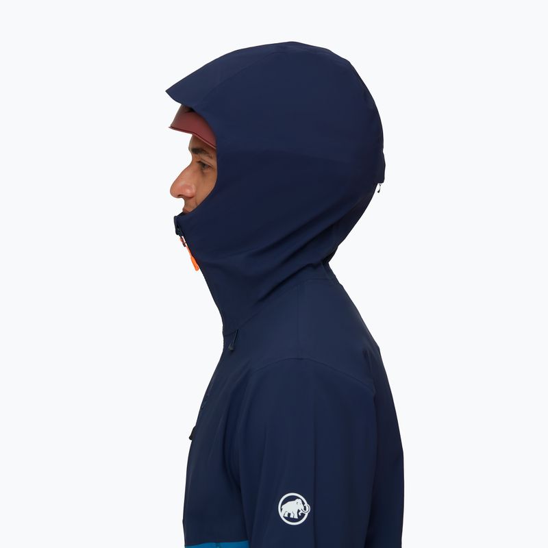 Mammut Alto Guide HS Hooded Herren Regenjacke navy blau 1010-29560-50554-115 4