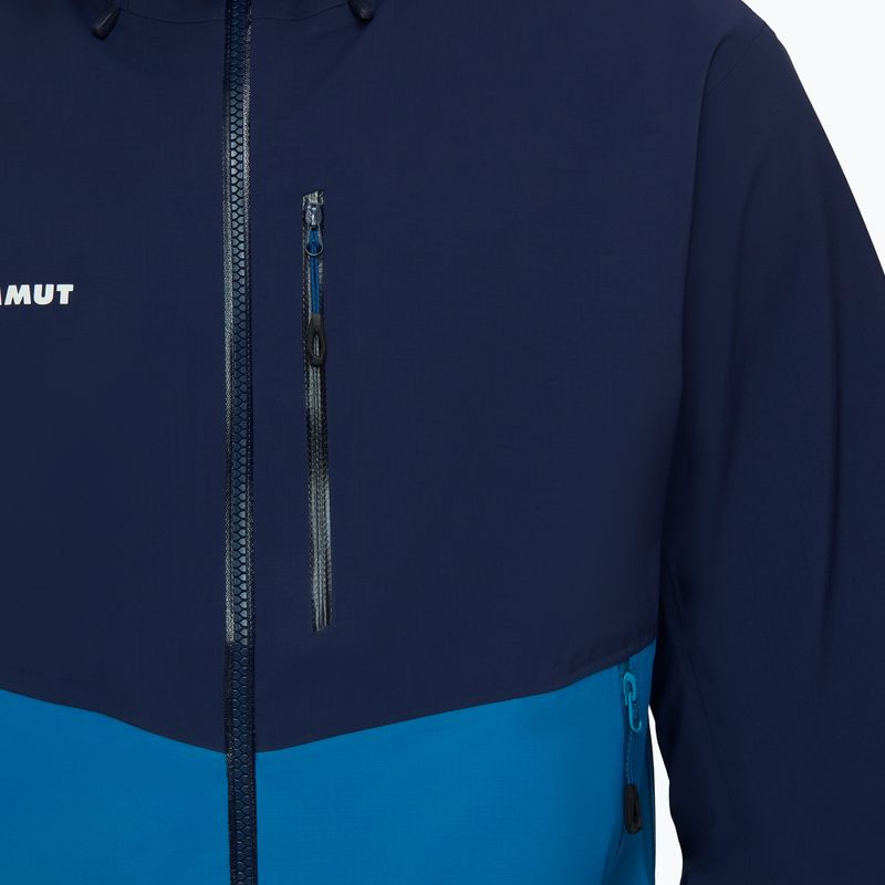 Mammut Alto Guide HS Hooded Herren Regenjacke navy blau 1010-29560-50554-115 5
