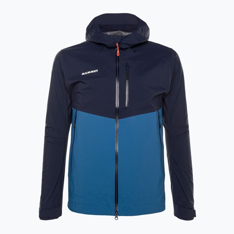 Mammut Alto Guide HS Hooded Herren Regenjacke navy blau 1010-29560-50554-115 4