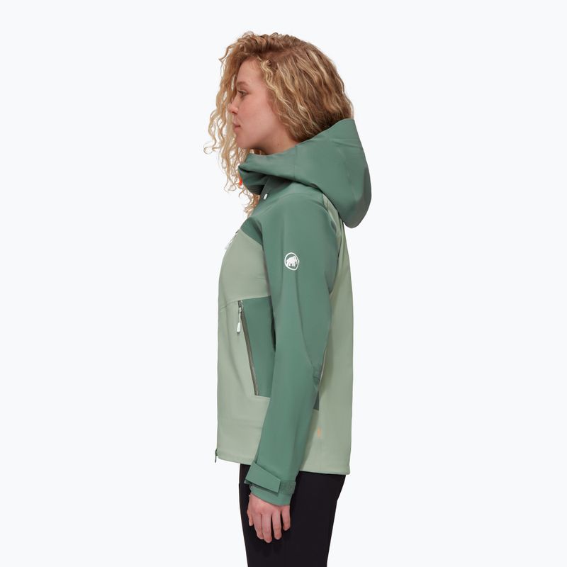 Mammut Alto Guide HS Hooded Damen Regenjacke grün 1010-29570-40240-114 3