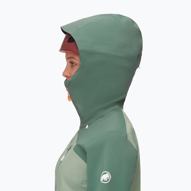 Mammut Alto Guide HS Hooded Damen Regenjacke grün 1010-29570-40240-114 4