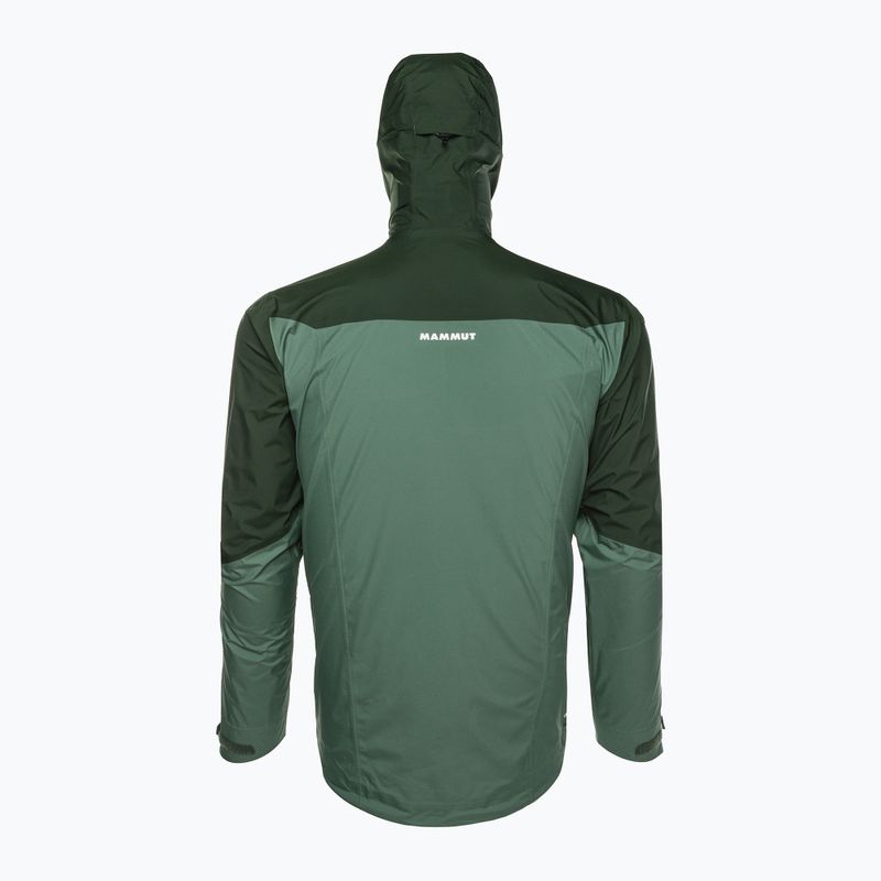 Mammut Convey Tour HS Hooded Herren Regenjacke grün 2
