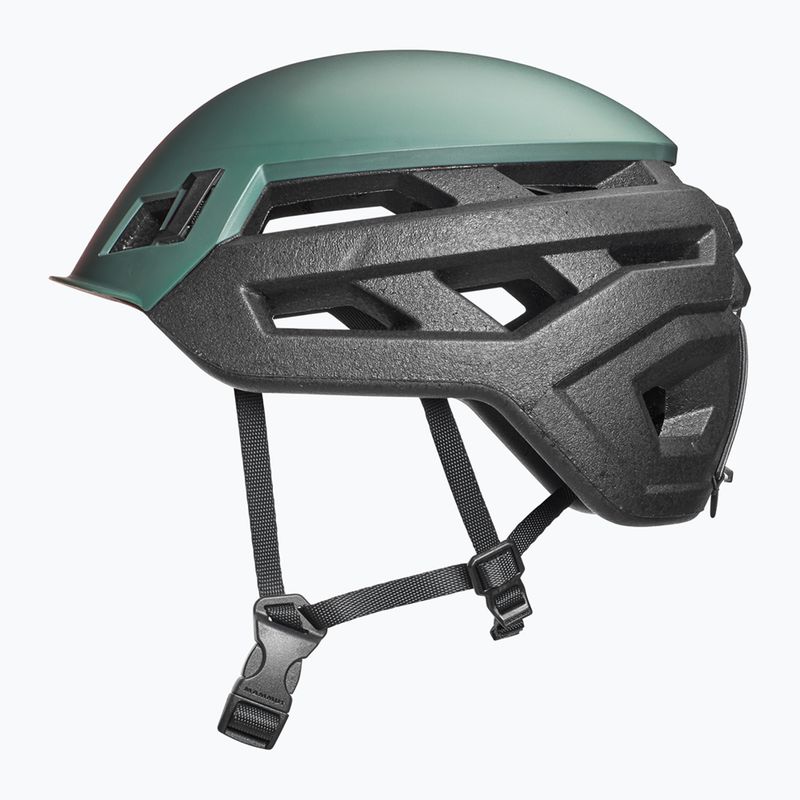 Mammut Wall Rider grüner Kletterhelm 7