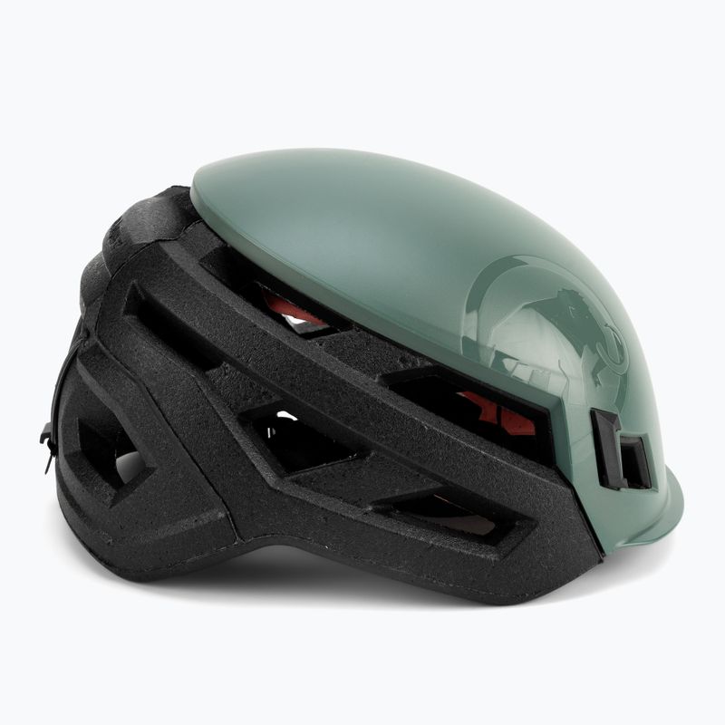 Mammut Wall Rider grüner Kletterhelm 3
