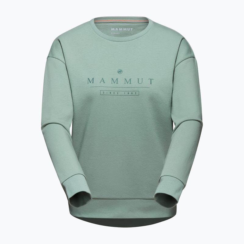Mammut Damen-Trekking-Sweatshirt Core ML Crew Neck Logo grün 1014-04070-4100-114 8