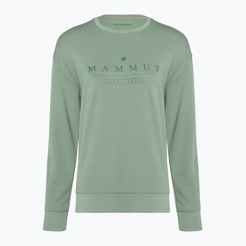 Mammut Damen-Trekking-Sweatshirt Core ML Crew Neck Logo grün 1014-04070-4100-114 4