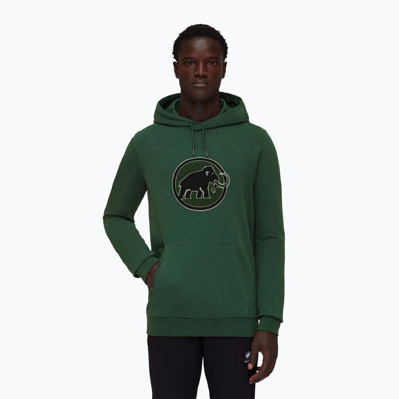 Herren Mammut ML Hoody Circle Trekking-Sweatshirt grün