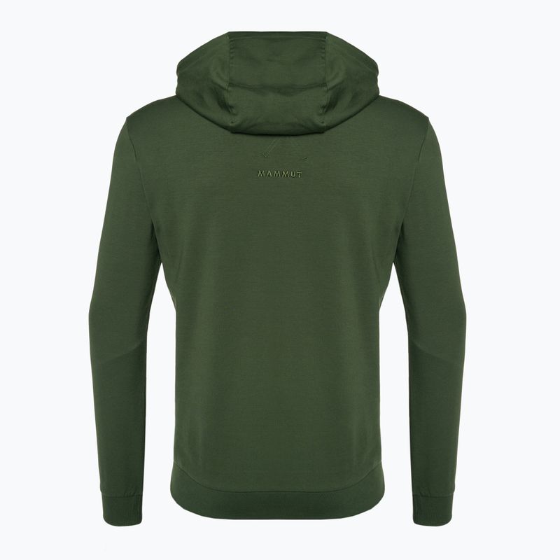 Herren Mammut ML Hoody Circle Trekking-Sweatshirt grün 5