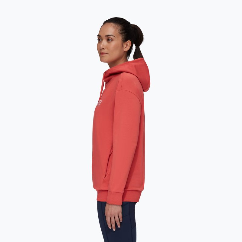 Mammut Damen-Trekking-Sweatshirt ML Hoody Logo rot 1014-04400-2249-114 3