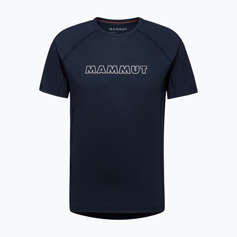 Wandershirt trekking Herren Mammut Selun FL Logo dunkelblau 117-55 4
