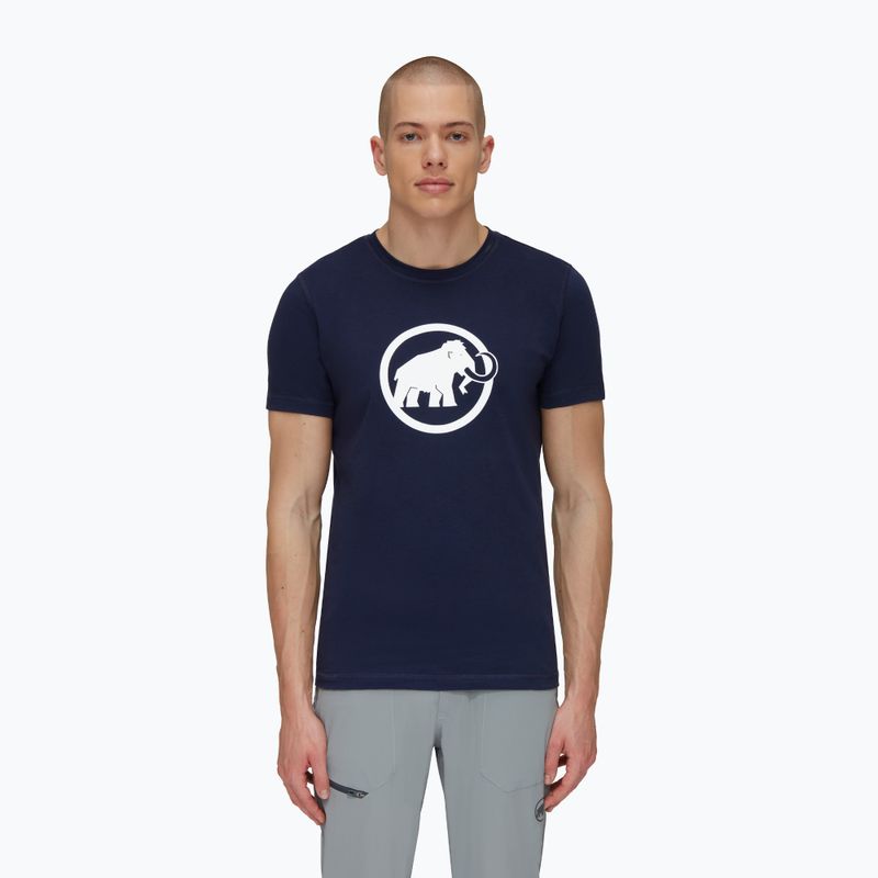 Wandershirt trekking Herren Mammut Core Classic dunkelblau 117-589