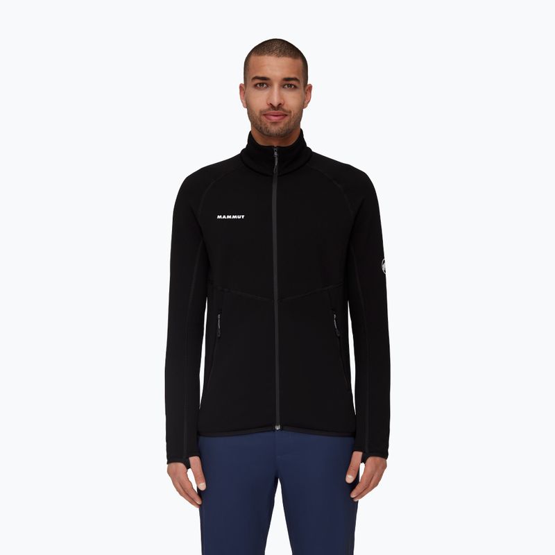 Herren-Trekking-Sweatshirt Mammut Aconcagua ML schwarz