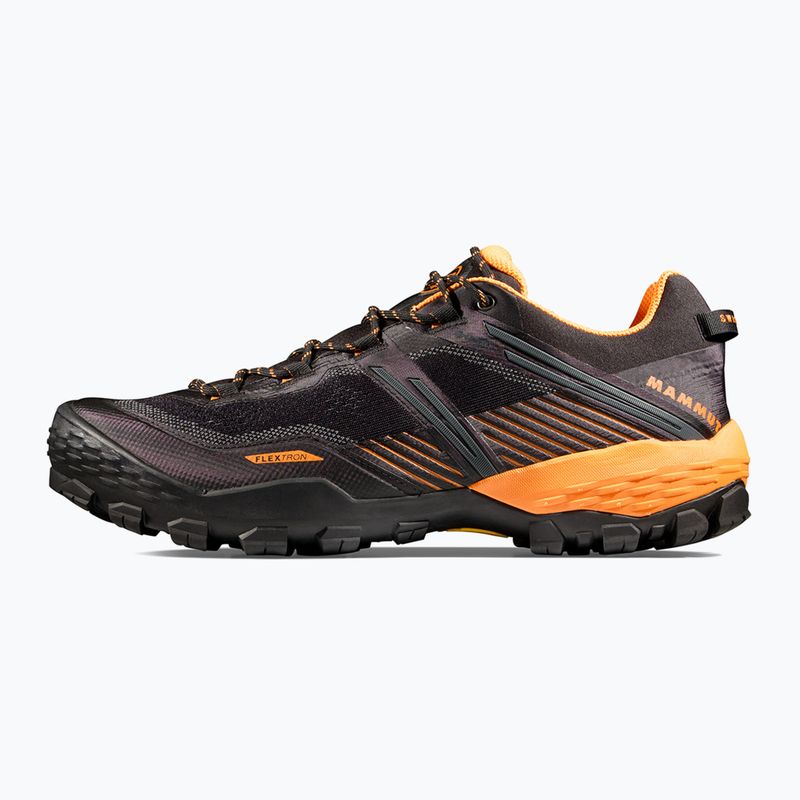 Herren-Trekkingstiefel Mammut Ducan II Low GTX schwarz/ dark tangerine 2