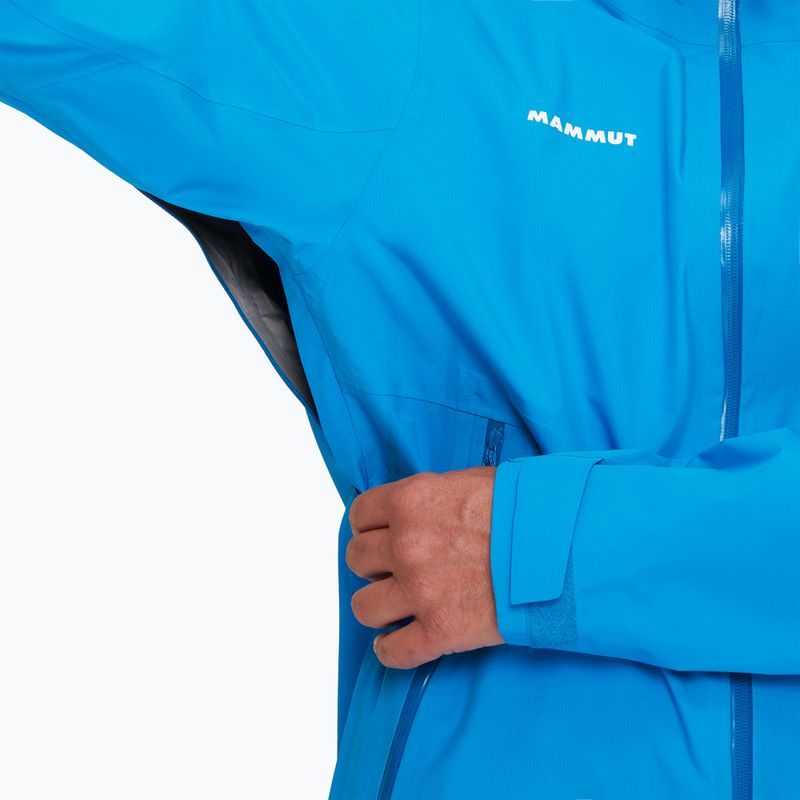 Mammut Alto Light HS Herren Regenjacke gletscherblau 5