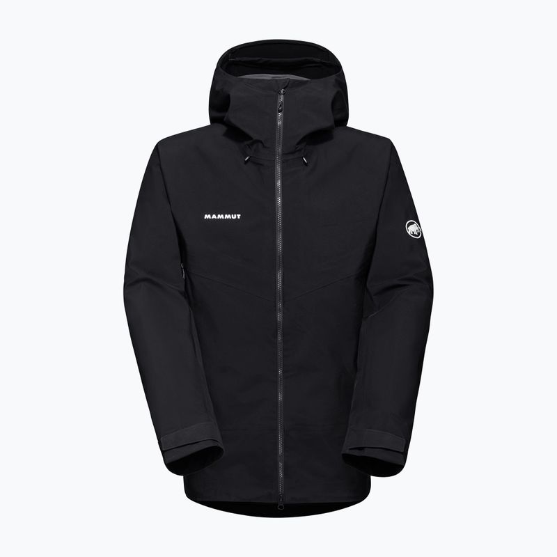 Herren Mammut Crater IV HS Regenjacke mit Kapuze schwarz 9