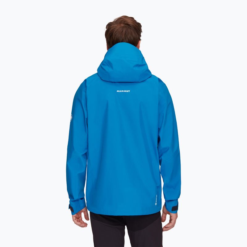 Mammut Crater IV HS Hooded Herren Regenjacke gletscherblau 2