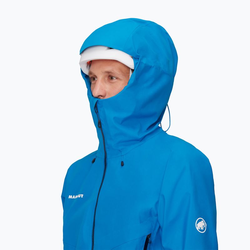 Mammut Crater IV HS Hooded Herren Regenjacke gletscherblau 4