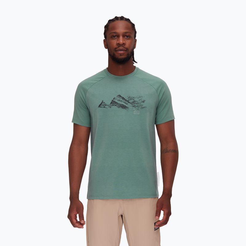 Mammut Mountain Finsteraarhorn dunkel jade Herren-Trekkinghemd
