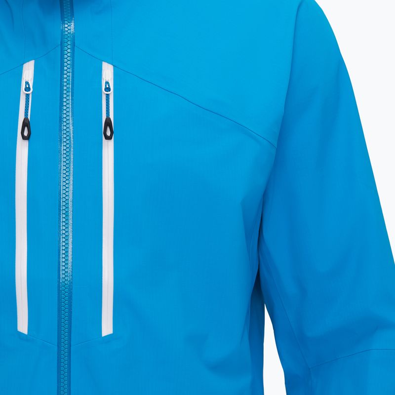 Mammut Herren Regenjacke Taiss HS Hooded gletscherblau 5
