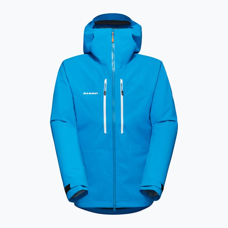 Mammut Herren Regenjacke Taiss HS Hooded gletscherblau 9
