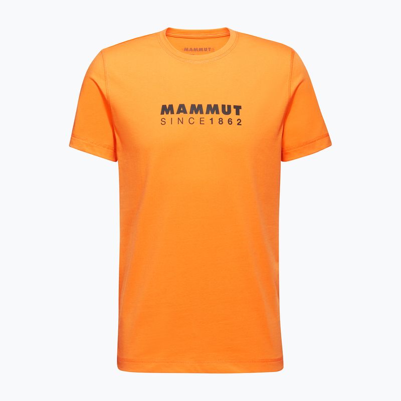 Mammut Core Logo tangerine Herren-T-Shirt