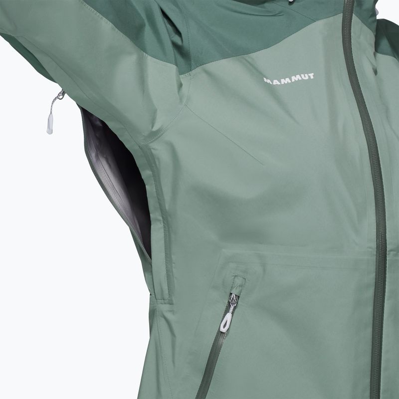 Mammut Convey Tour HS Damen Regenjacke dunkel/jade 5