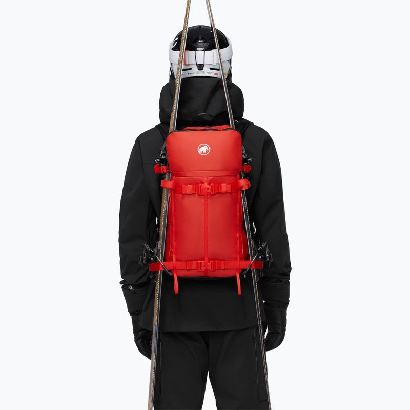 Mammut Nirvana 22 l Fallschirmspringer Rucksack Mammut rot/schwarz 5