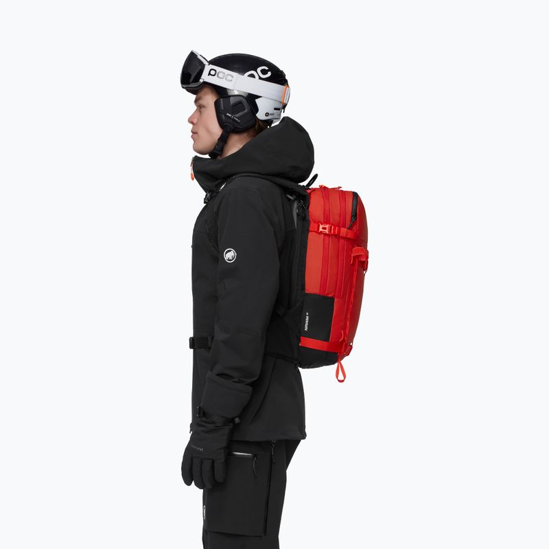 Mammut Nirvana 22 l Fallschirmspringer Rucksack Mammut rot/schwarz 8