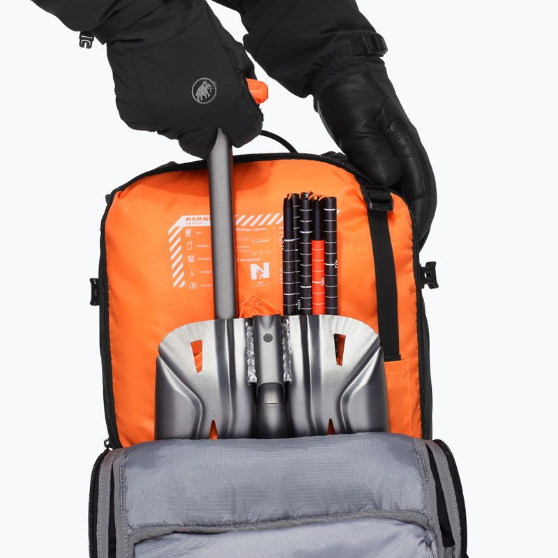 Mammut Nirvana 28 l Fallschirmspringer Rucksack schwarz 4