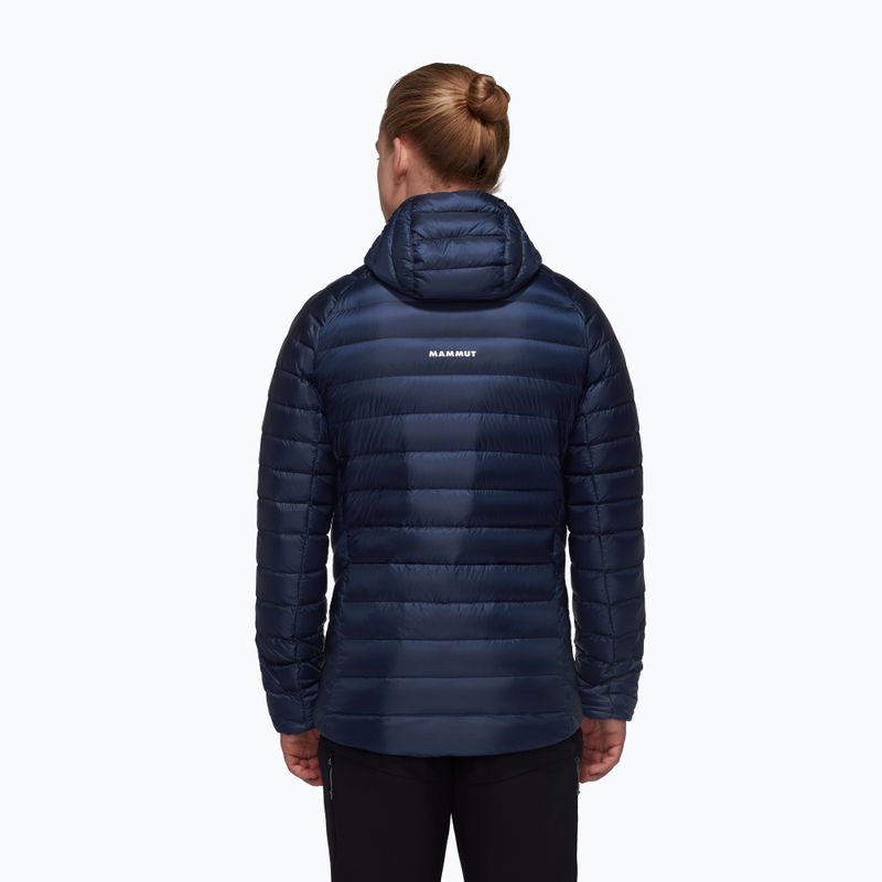 Mammut Broad Peak IN Herren Daunenjacke mit Kapuze marine schwarz 2