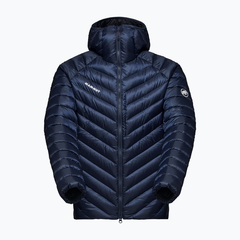 Mammut Broad Peak IN Herren Daunenjacke mit Kapuze marine schwarz 6