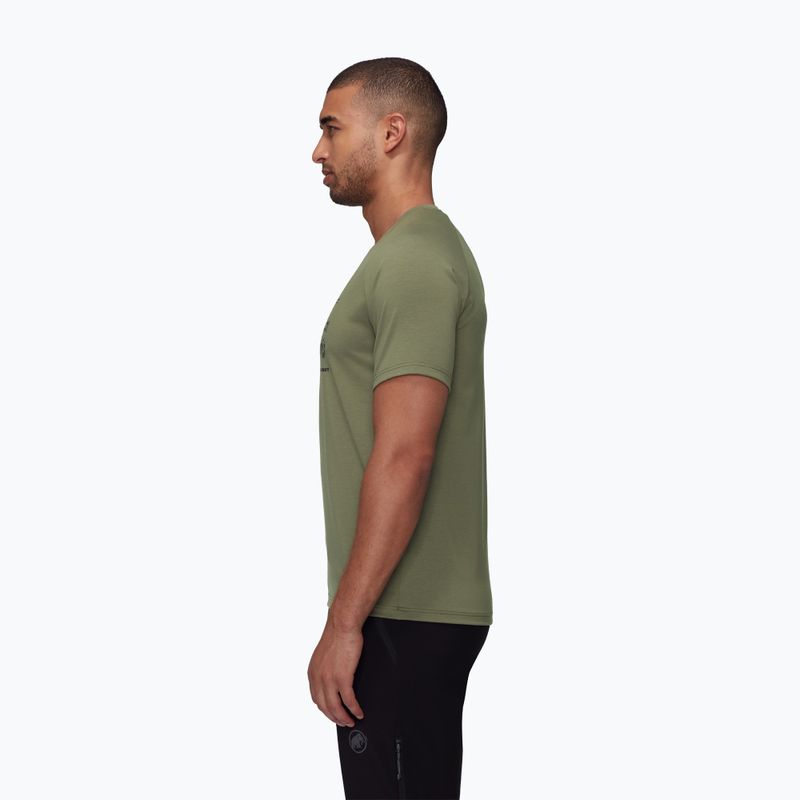 Mammut Mountain 8035m Herren-T-Shirt Sumpf 3