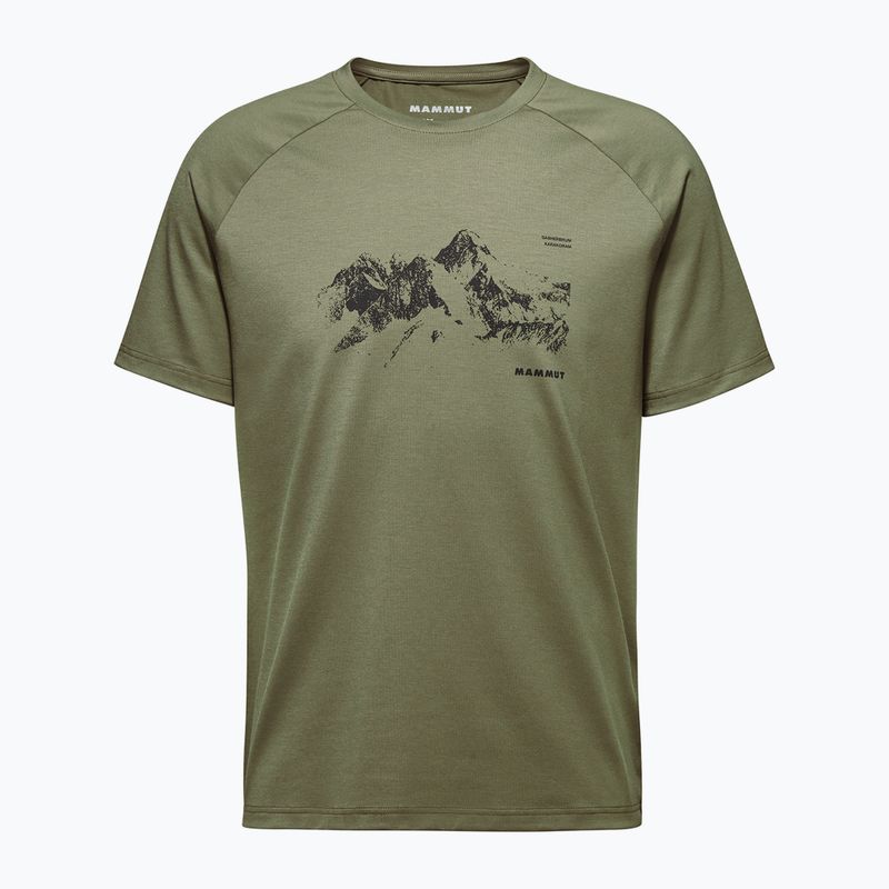 Mammut Mountain 8035m Herren-T-Shirt Sumpf 4