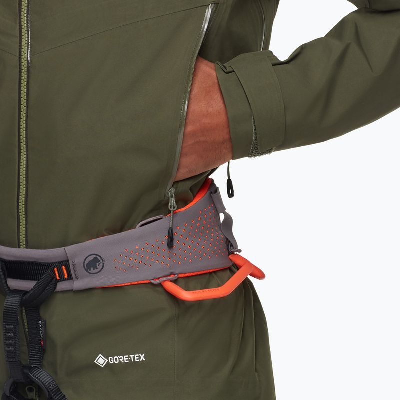 Herren Mammut Crater IV HS Hooded dark marsh Regenjacke 6