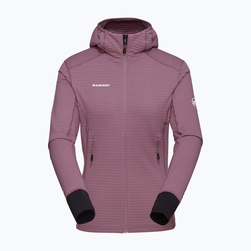 Mammut Damen-Trekking-Sweatshirt Taiss Light ML Hooded flux / schwarz 5