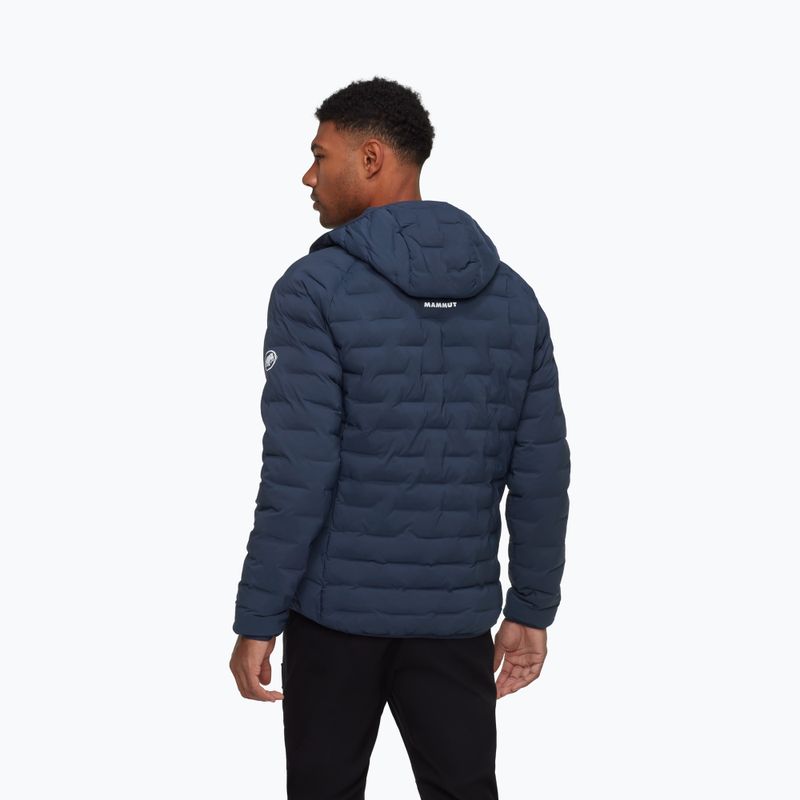 Gefütterte Herrenjacke Mammut Sender IN Hooded Jacket Men marine 2