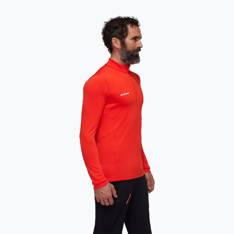 Herren-Trekking-Sweatshirt Mammut Aenergy ML Half Zip Pull mammut rot 3