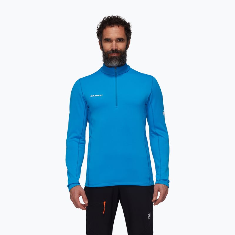 Mammut Herren-Trekking-Sweatshirt Aenergy ML Half Zip Pull gletscherblau