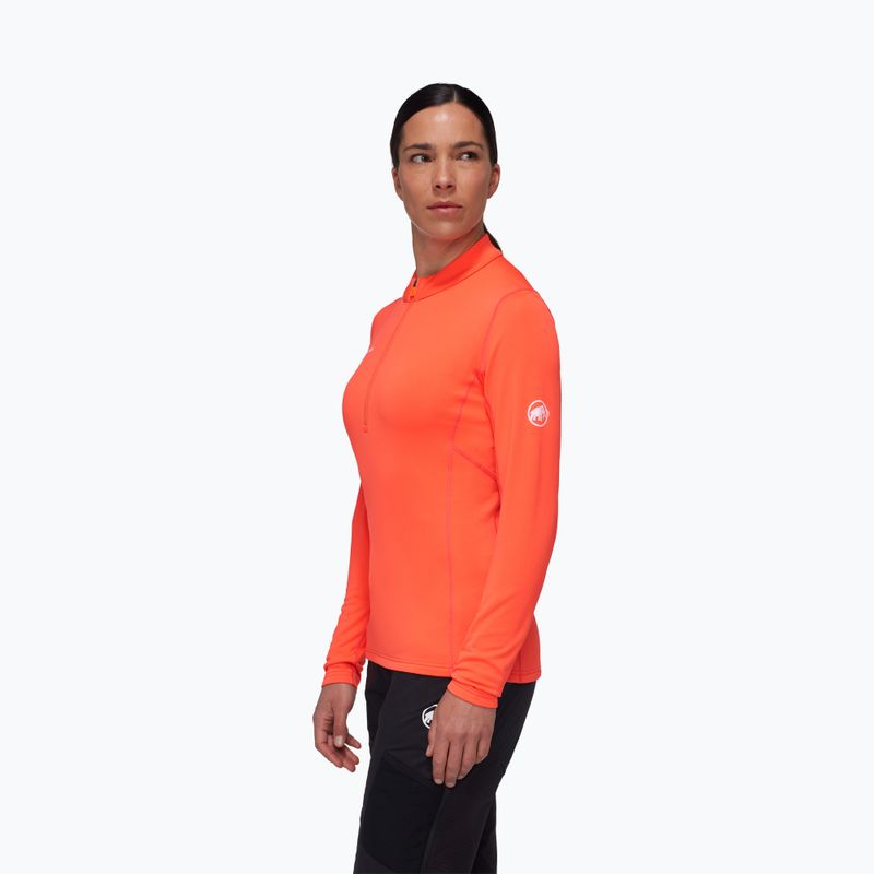 Mammut Damen-Trekking-Sweatshirt Aenergy ML Half Zip Pull peach 3