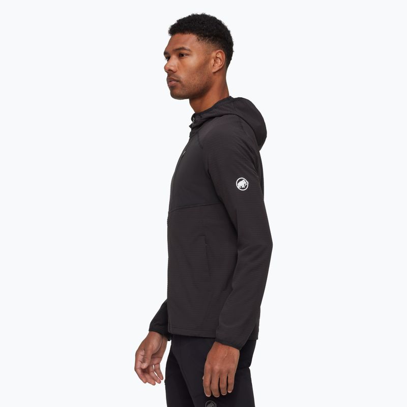 Trekking Hoodie Mammut Madris Light ML Hooded schwarz 2