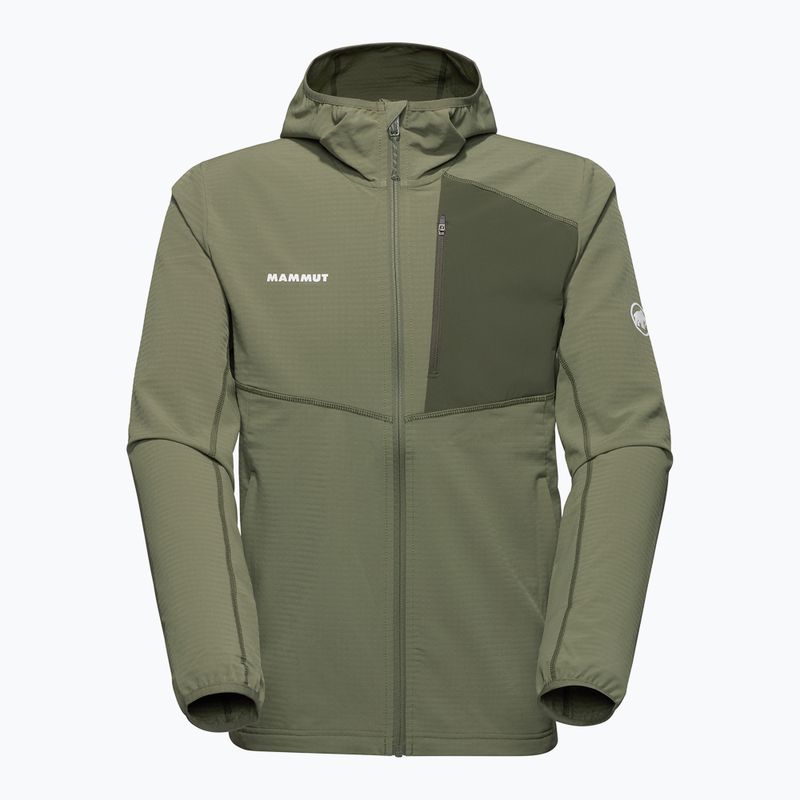 Damen-Trekking-Sweatshirt Mammut Madris Light ML Hooded marsh 4
